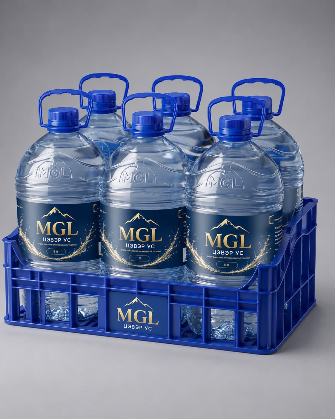 MGL Цэвэр ус 5 л x 6