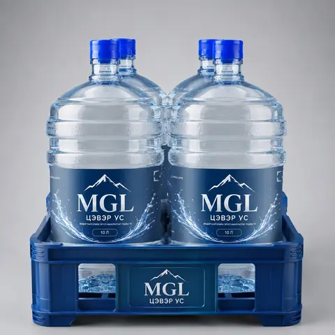 MGL Цэвэр ус 10 л x 2